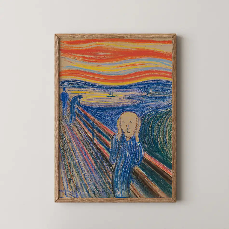 The Scream  by Edvard Munch - Fine Art Print