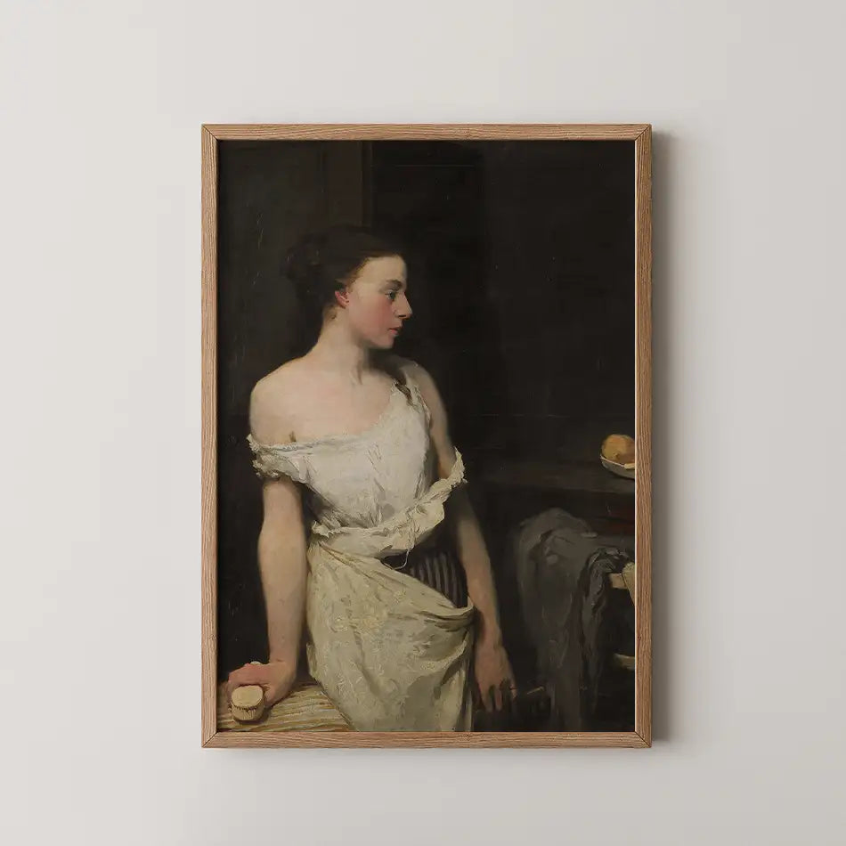 Girl at her toilet by Glyn Philpot - Fine Art Print