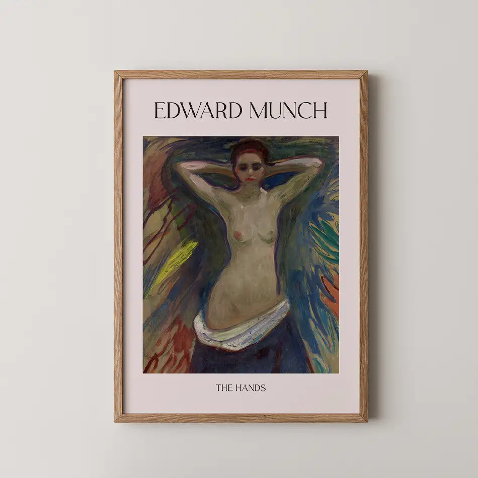 The Hands by Edvard Munch - Fine Art Print