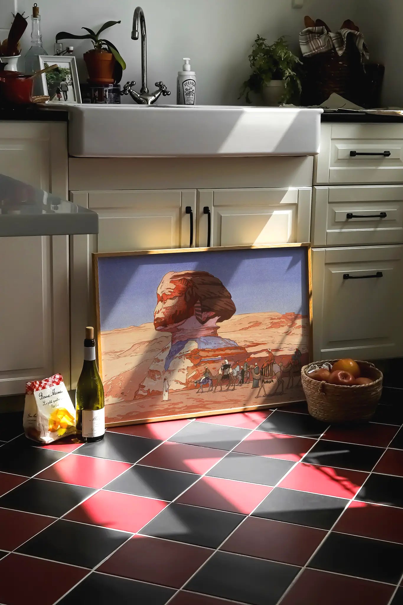 Hiroshi Yoshida - Sphinx - Day #30 a beautiful painting reproduction by GalleryInk.Art