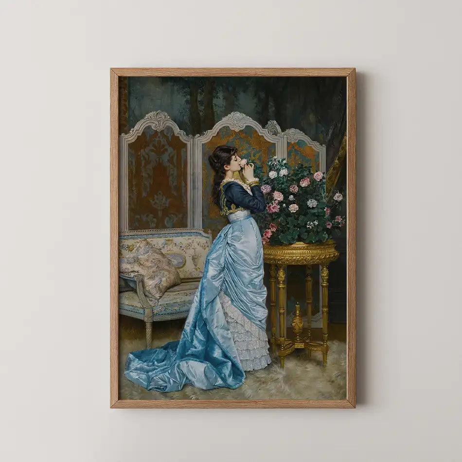 Day Dreaming by Auguste Toulmouche - Fine Art Print