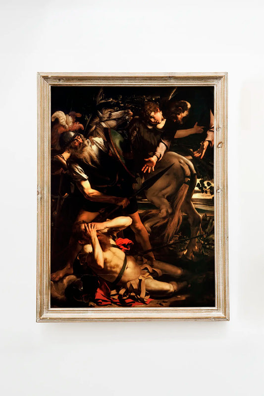 Caravaggio - The Conversion of Saint Paul #17 a beautiful painting reproduction by GalleryInk.Art