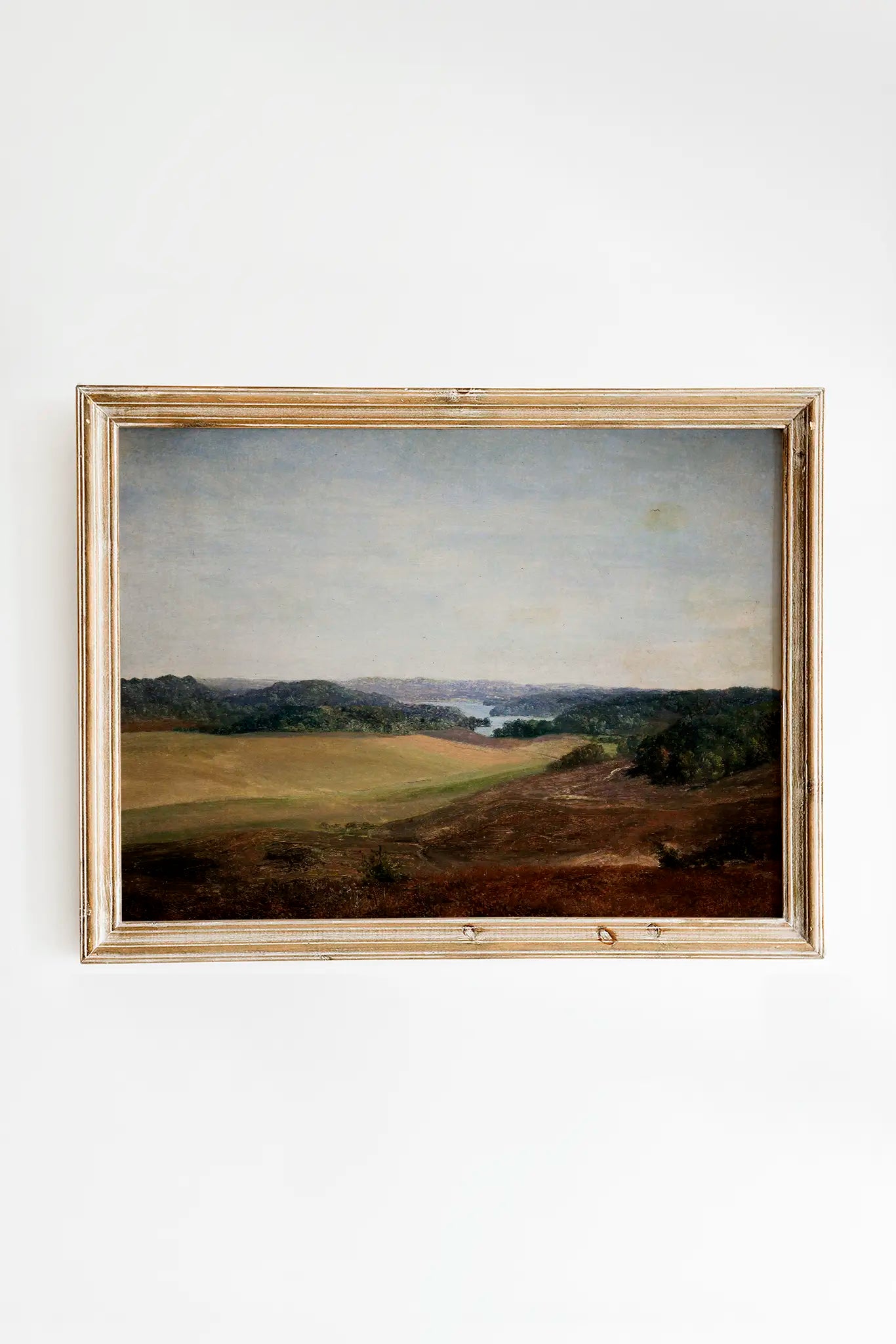 Dankvart Dreyer - Landscape near Silkeborg #104 a beautiful landscape painting reproduction printed by GalleryInk.Art