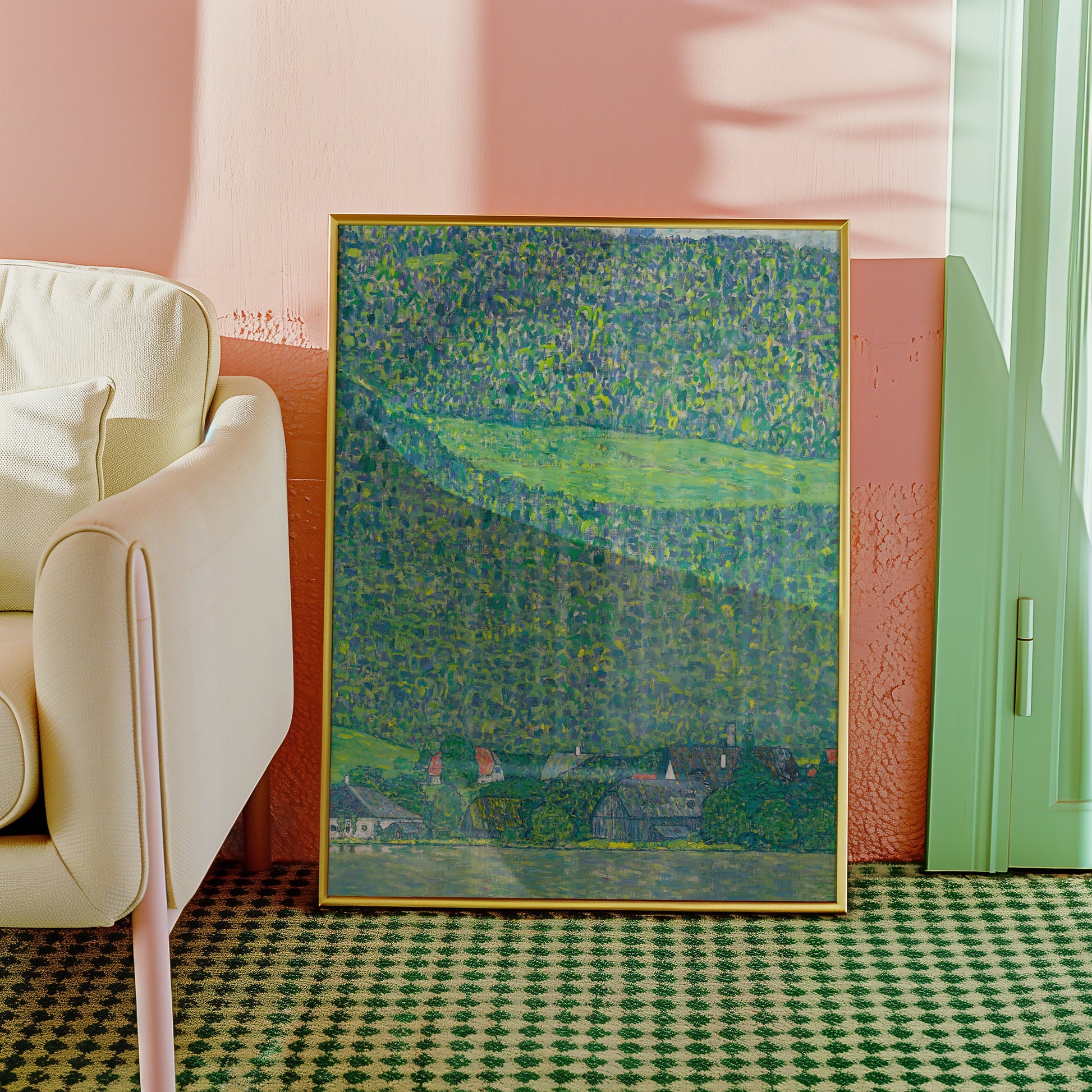Litzlberg am Attersee - Art Print Mockup 2