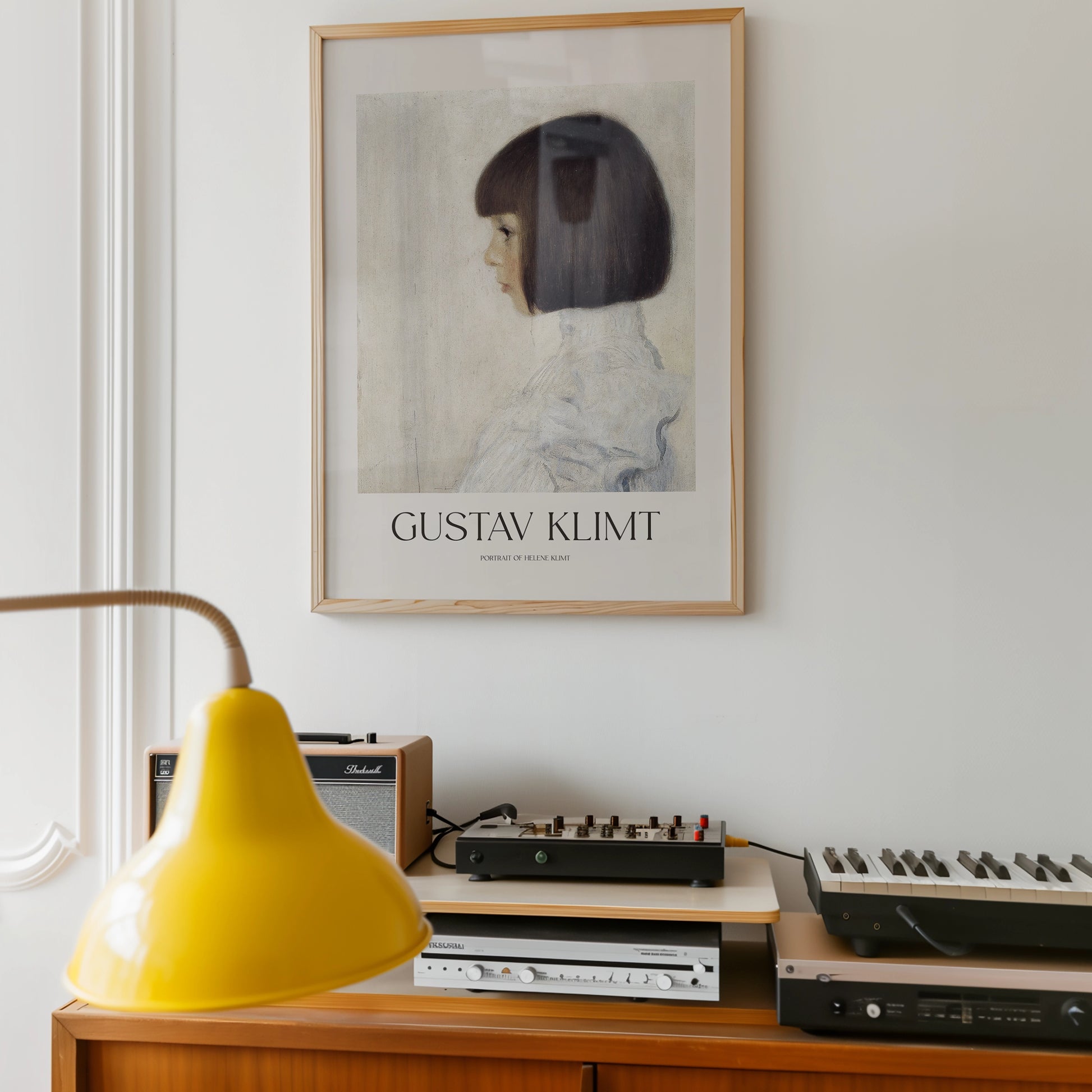 Portrait of Helene Klimt - Art Print Mockup 3