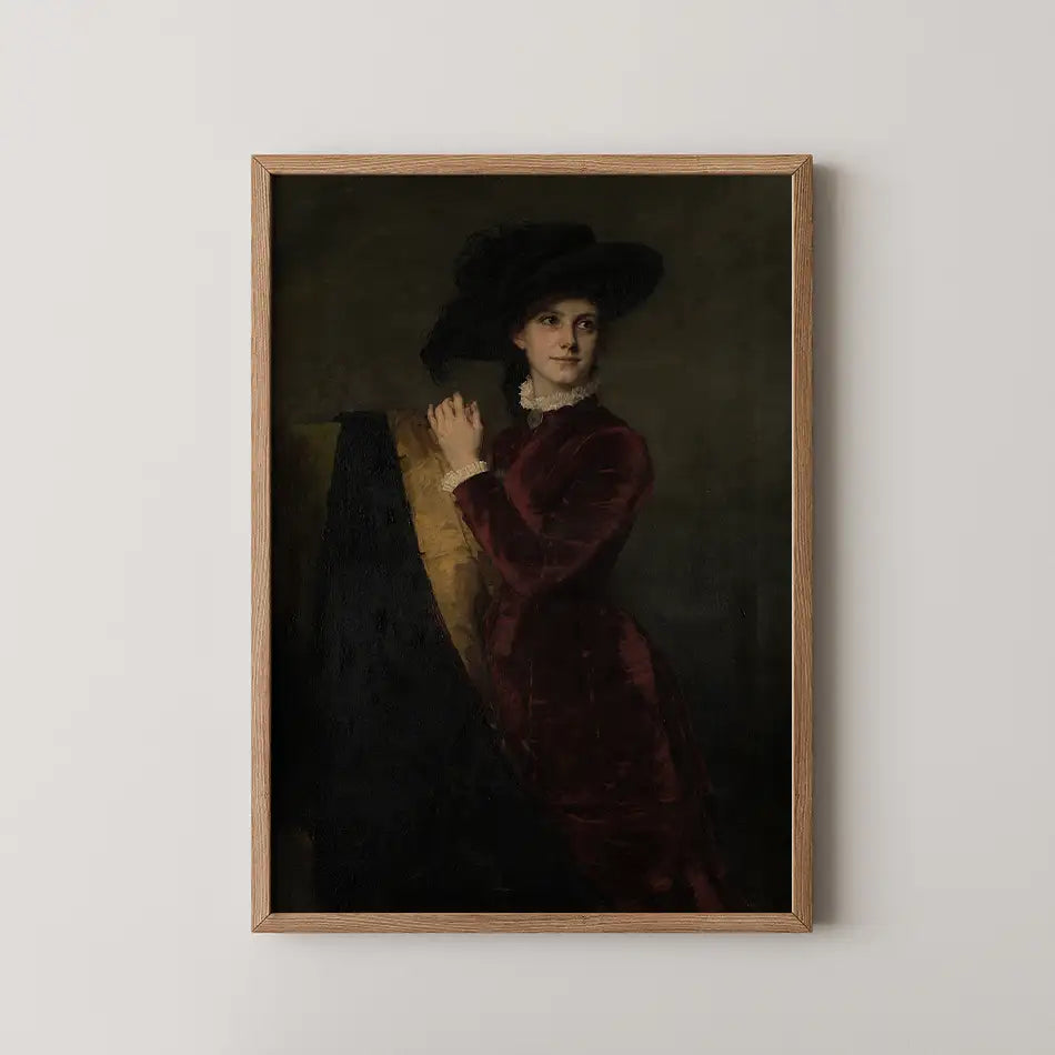 Biben by Thérèse Schwartze - Catharina Josephina den Tex - Fine Art Print