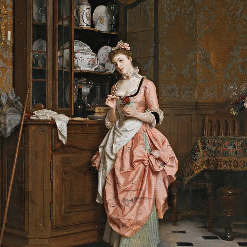 The Aperitif by Émile-Pierre Metzmacher - Final Mockup Example