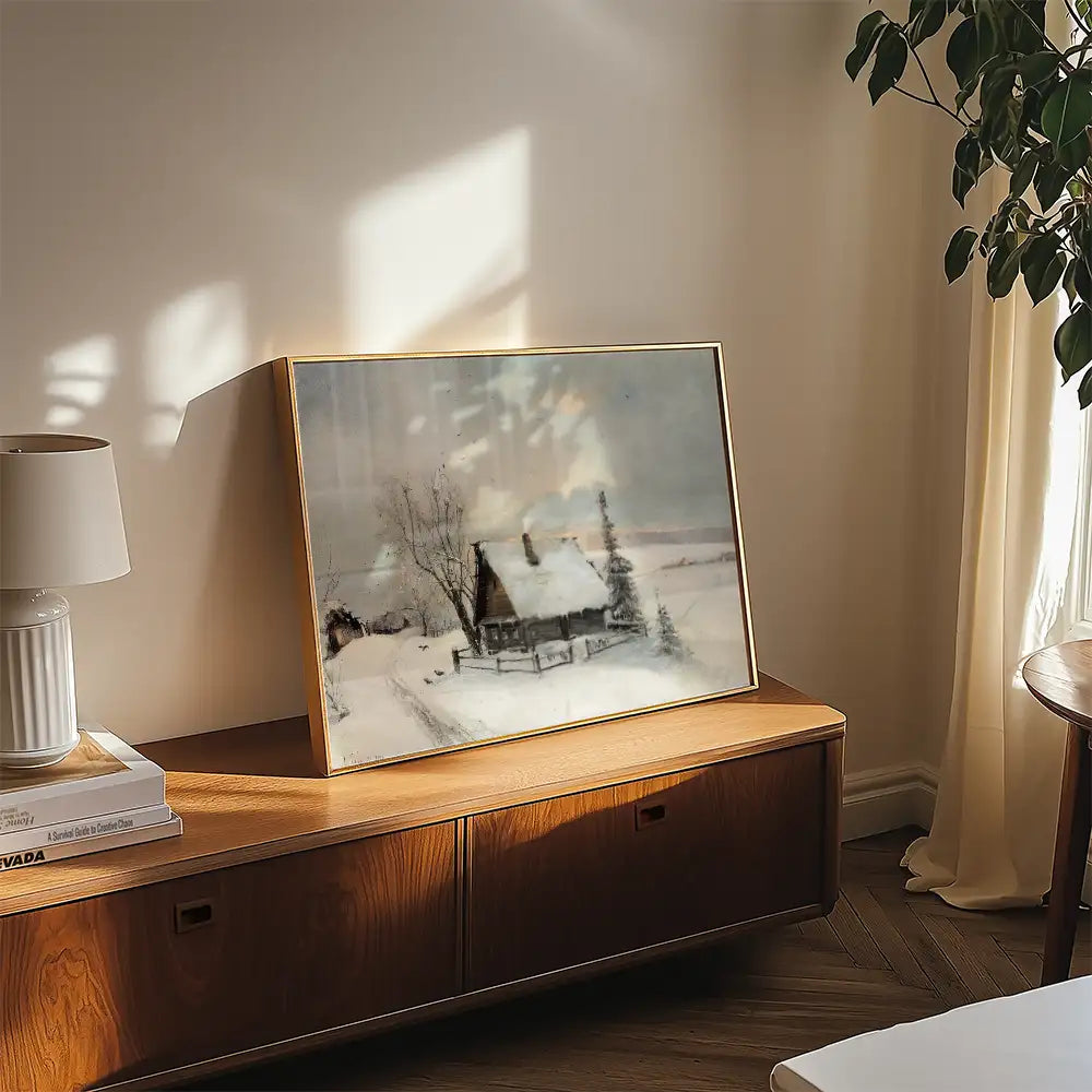 Early Spring by Aleksiej Sawrasow - Art Print Mockup 2