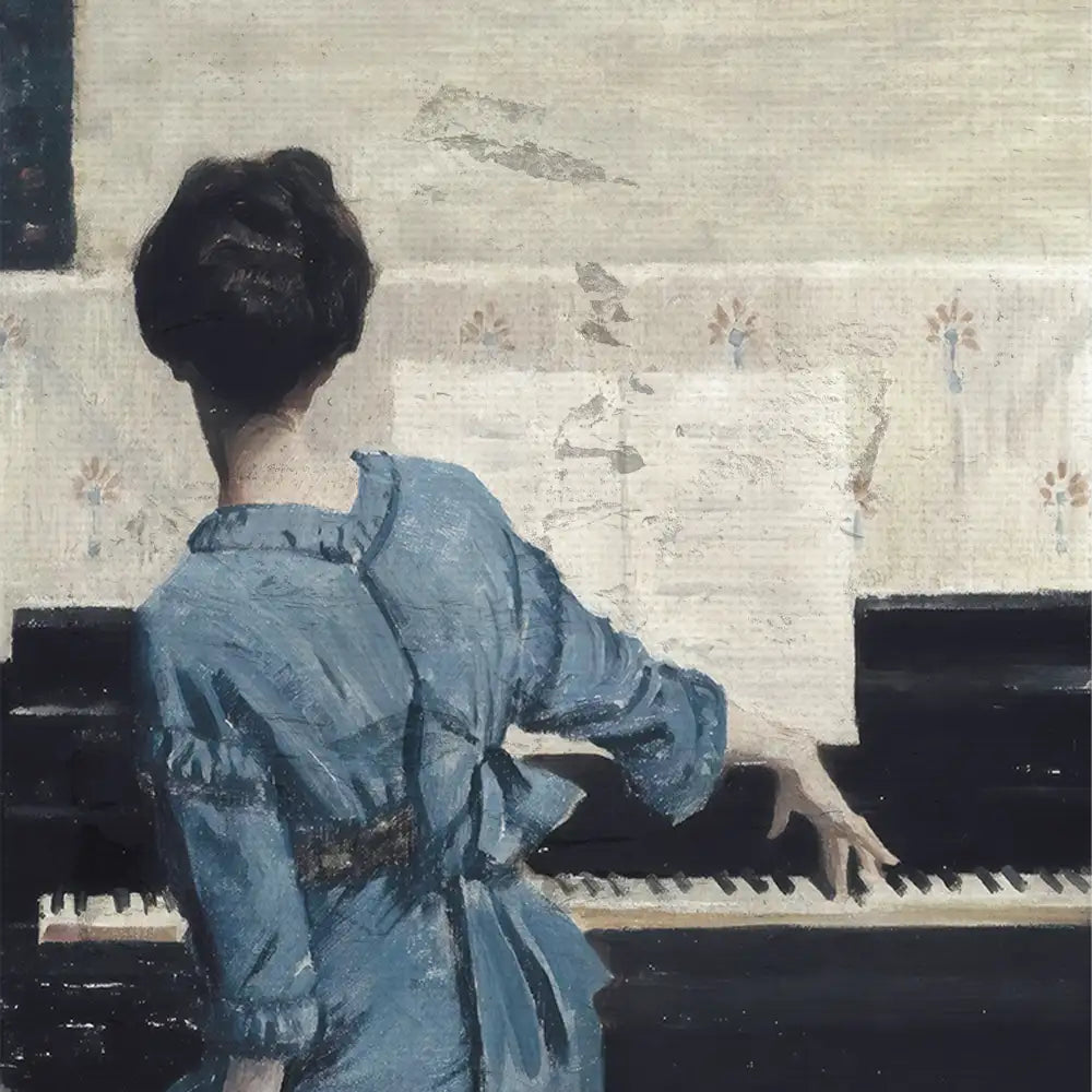 The Keynote by William Merritt Chase - Final Mockup Example