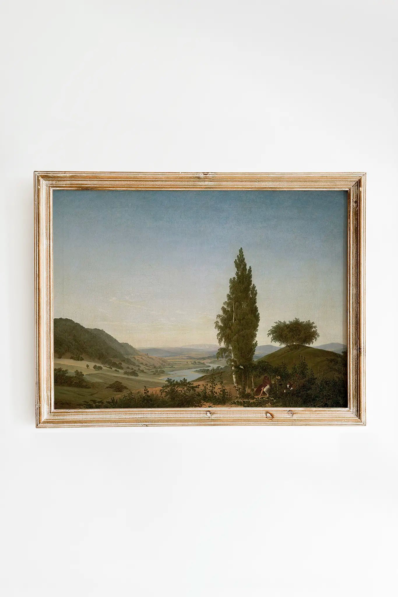 Caspar David Friedrich - The Summer #144 a beautiful seascape painting reproduction printed by GalleryInk.Art