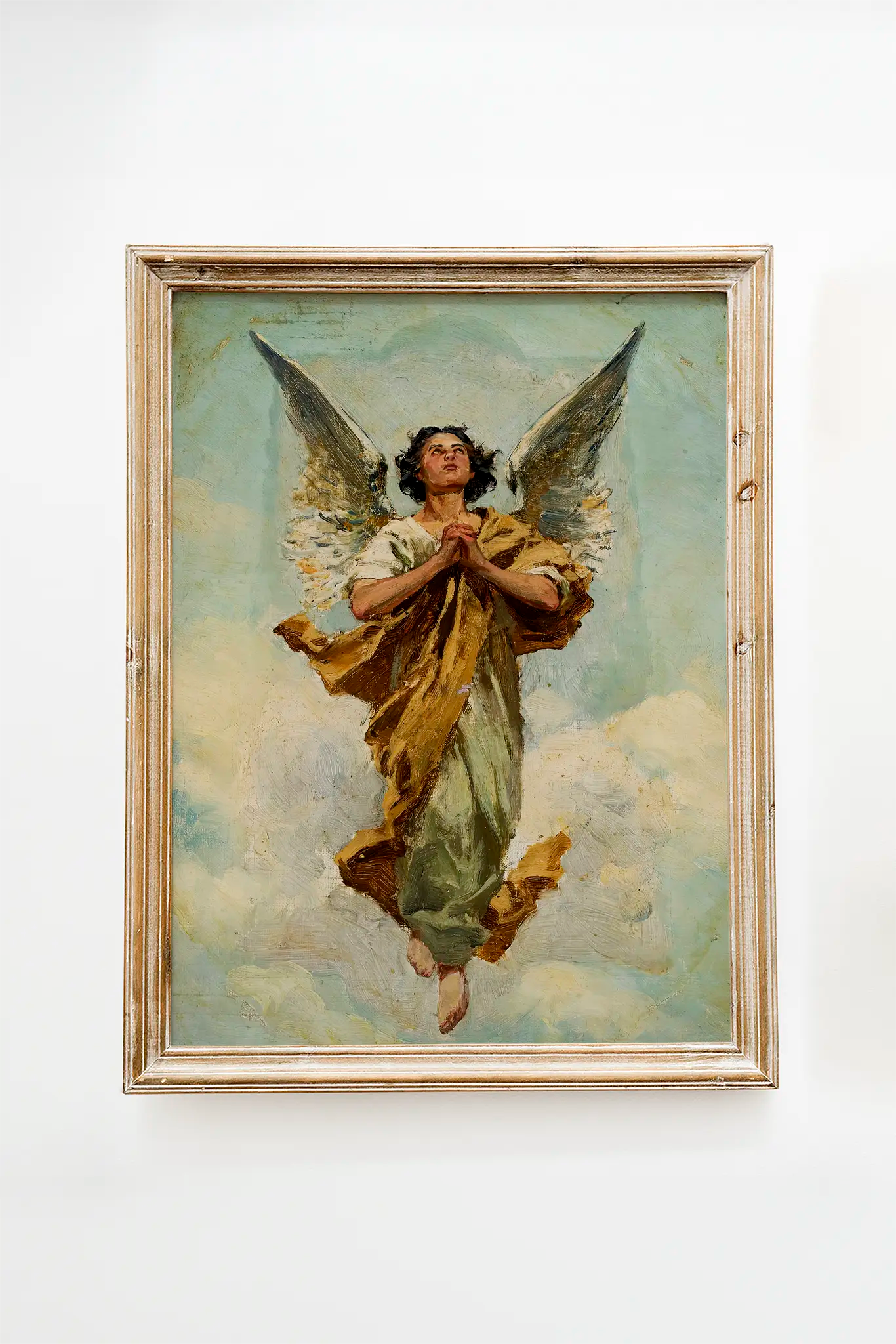 Tadeusz Popiel - Angel #10 a beautiful painting reproduction printed by GalleryInk.Art, a store providing religious wall art prints