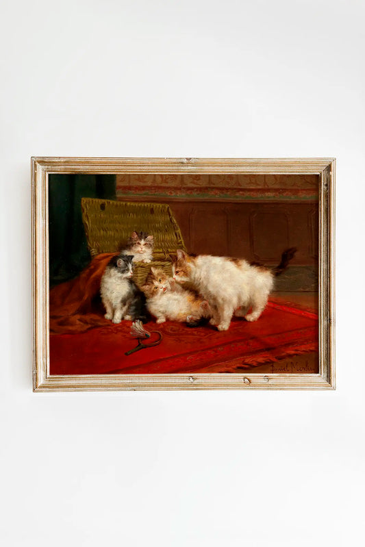 Cats - Daniel Merlin #216 a beautiful painting reproduction by GalleryInk.Art