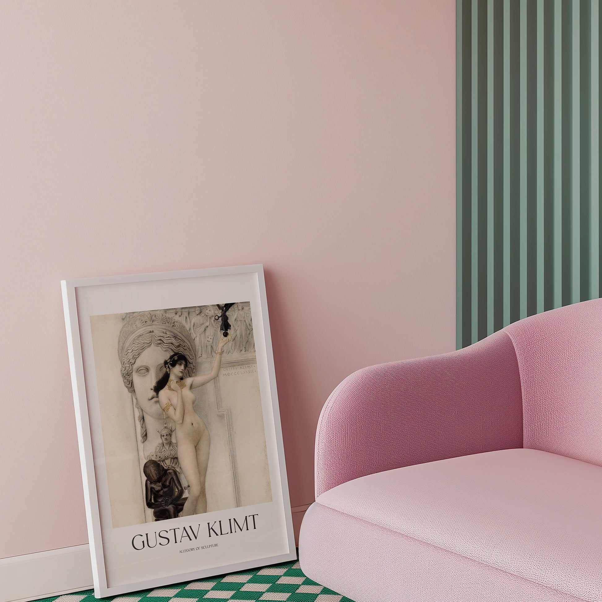 Allegory of Sculpture - Art Print Mockup 3
