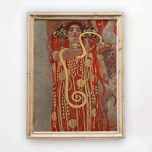 Gustav Klimt - Hygieia #47 a beautiful painting reproduction by GalleryInk.Art