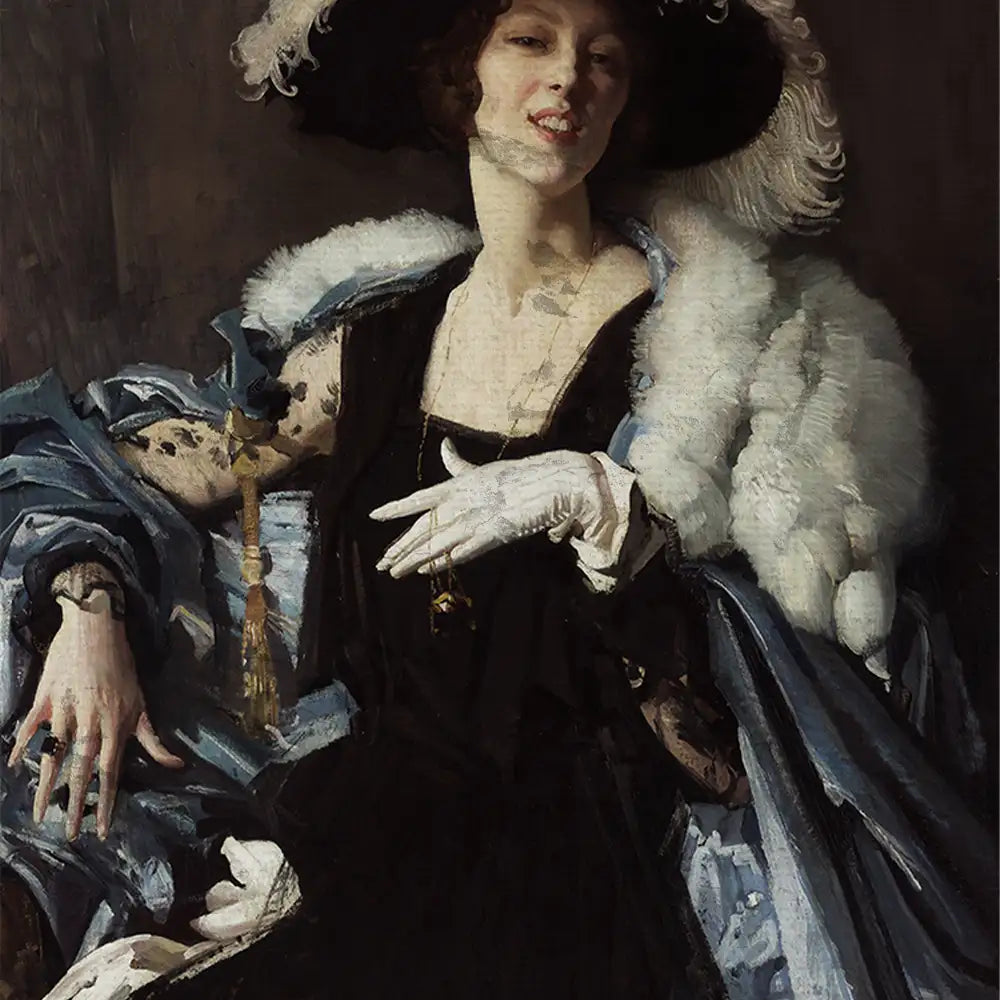 The White Glove by George Washington Lambert - Final Mockup Example