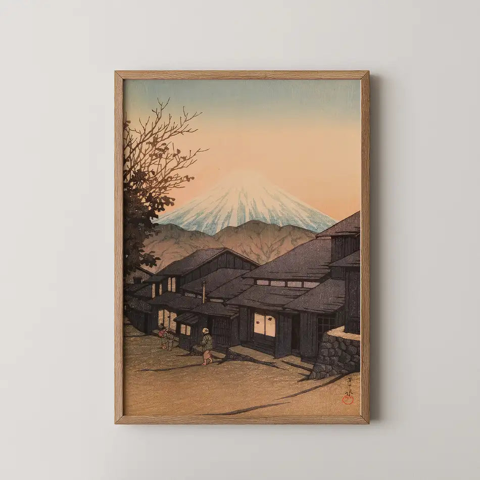 Yui, Suruga by Hasui Kawase - Fine Art Print