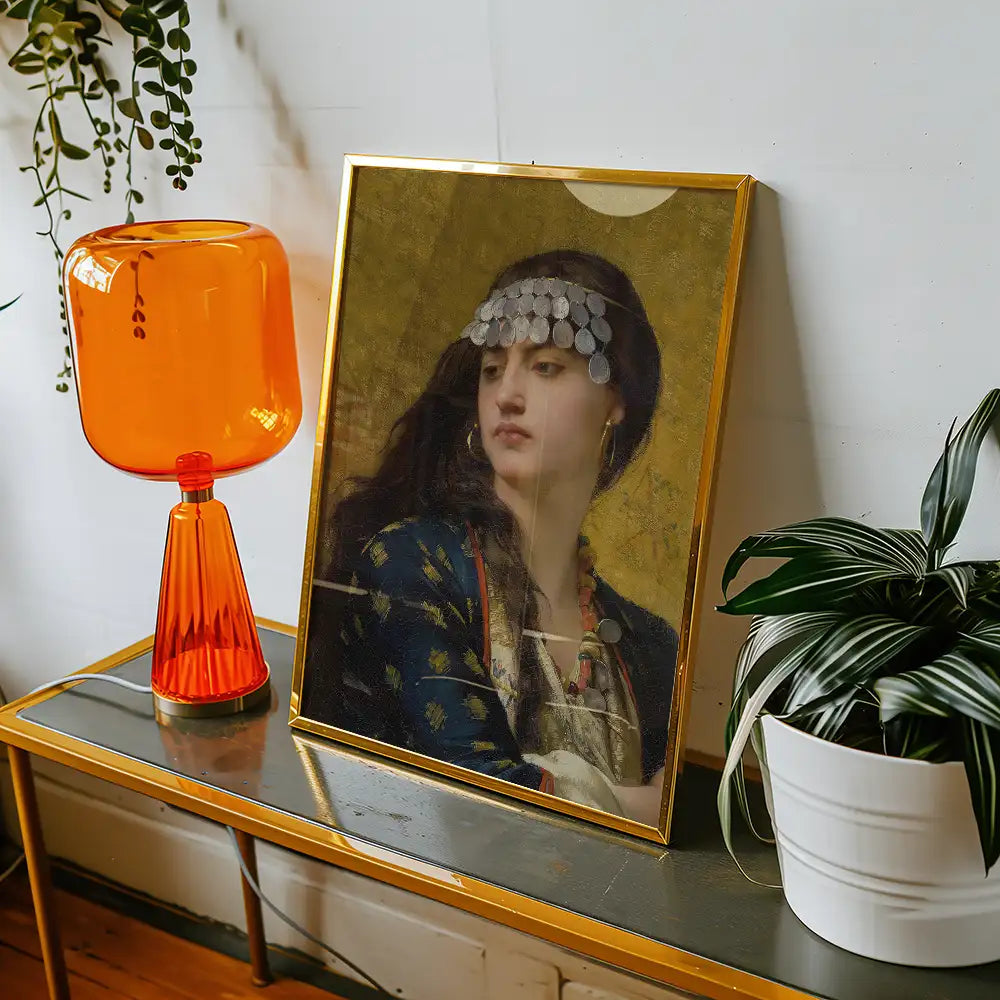 Fatima by Jules Joseph Lefebvre - Art Print Mockup 2