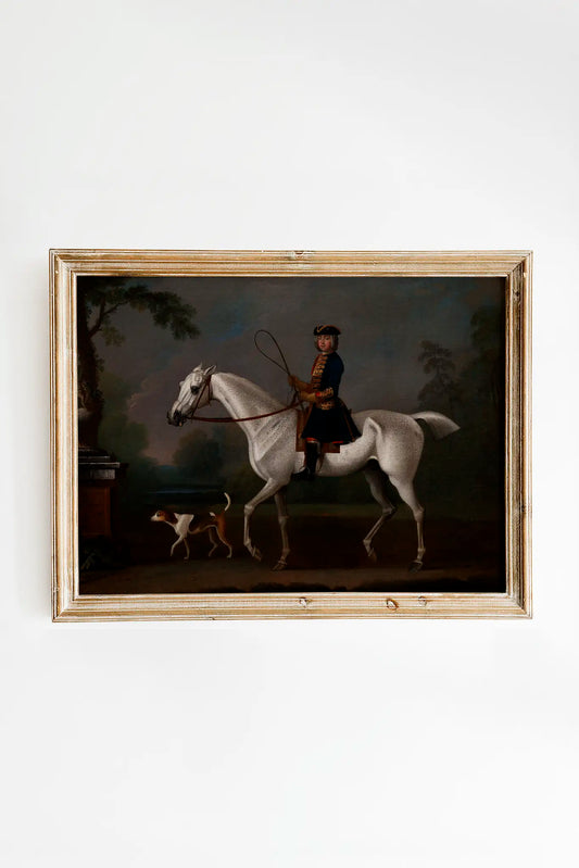 James Seymour - Sir Roger Burgoyne Riding Badger #7 a beautiful painting reproduction printed by GalleryInk.Art, a store providing equestrian wall art prints