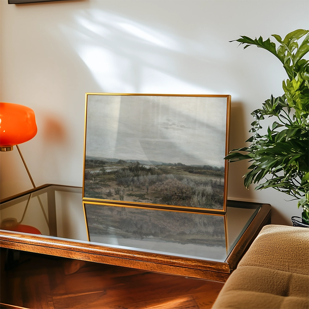 East Slovak Landscape - Art Print Mockup 3