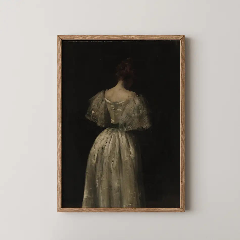 17th Century Lady by William Merritt Chase - Fine Art Print