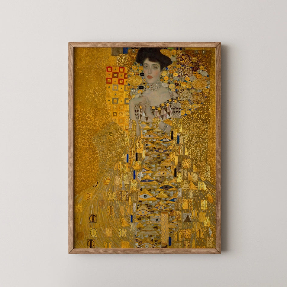 Bauer I by Gustav Klimt - Portrait of Adele Bloch - Fine Art Print