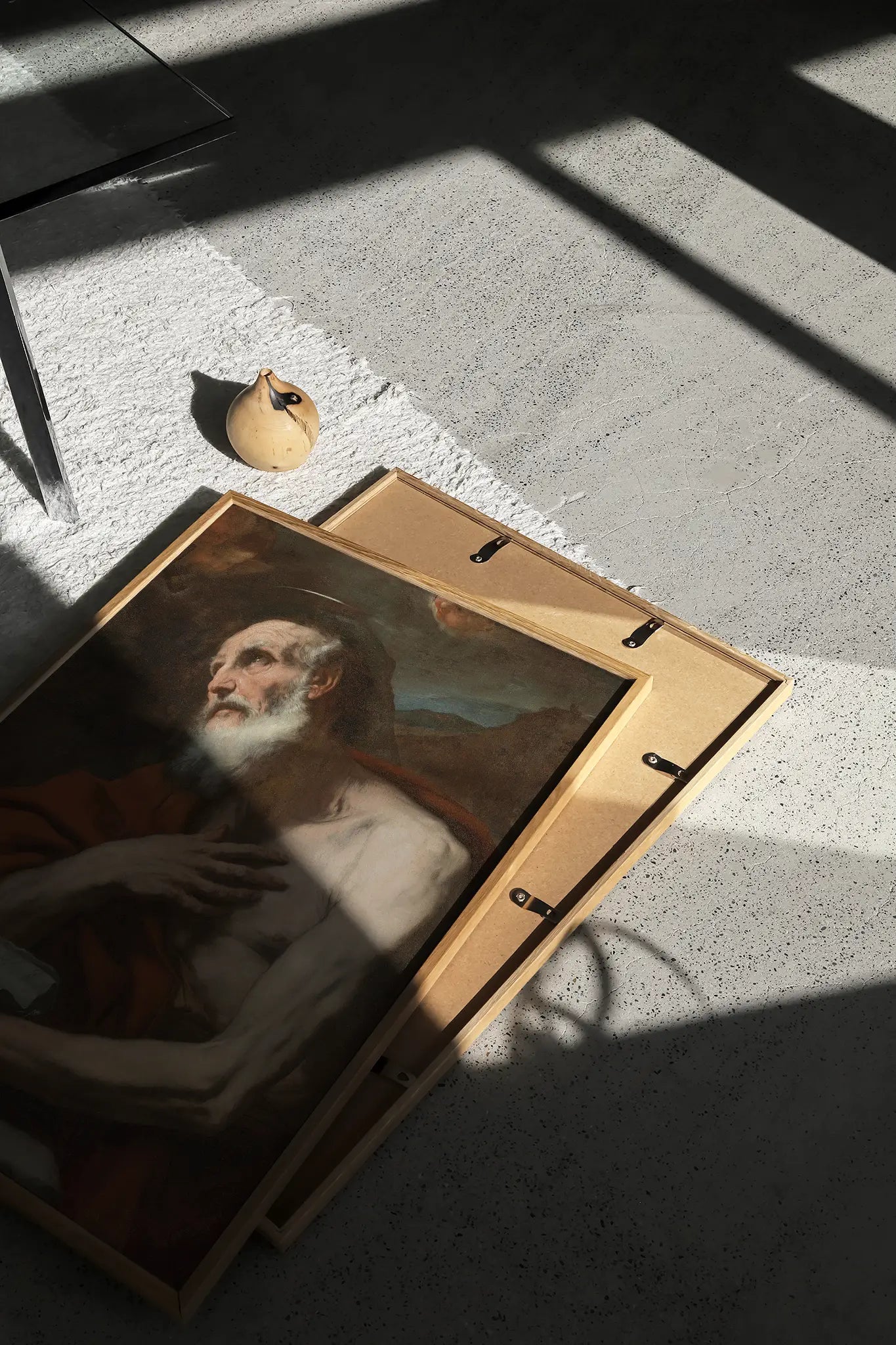 Luca Giordano - St Jerome #8 a beautiful painting reproduction printed by GalleryInk.Art, a store providing religious wall art prints