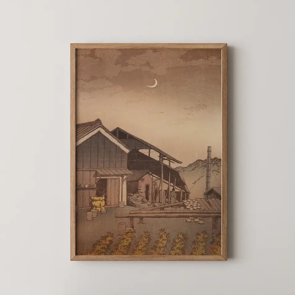 Seto in Bishu by Hasui Kawase - Fine Art Print