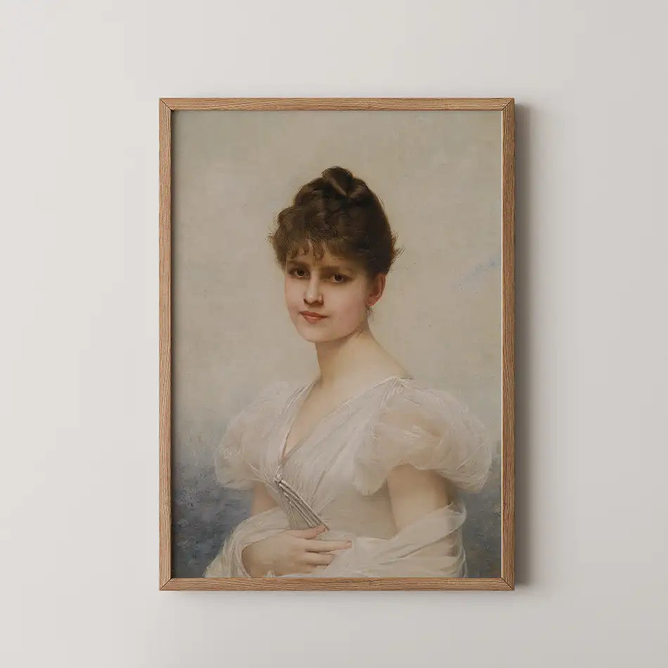 Edith Warren Miller by Jules Joseph Lefebvre - Fine Art Print