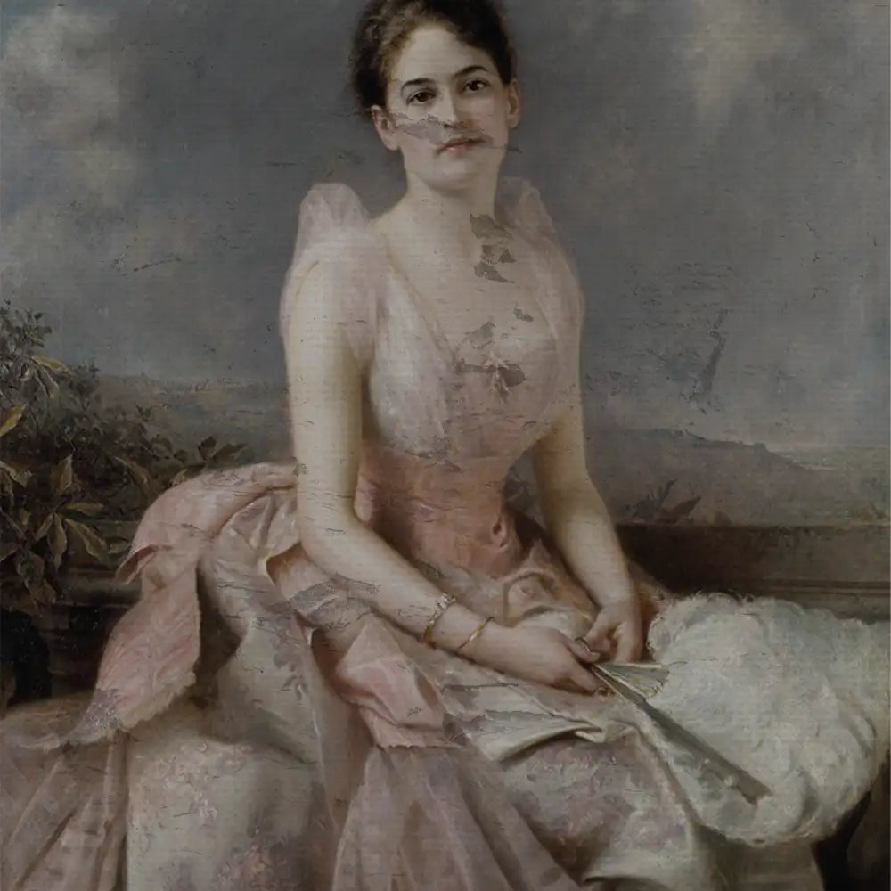 Juliette Gordon Low by Edward Hughes - Final Mockup Example