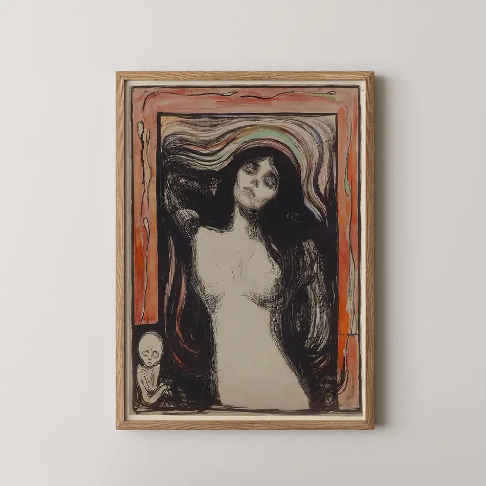 Madonna  by Edvard Munch - Fine Art Print