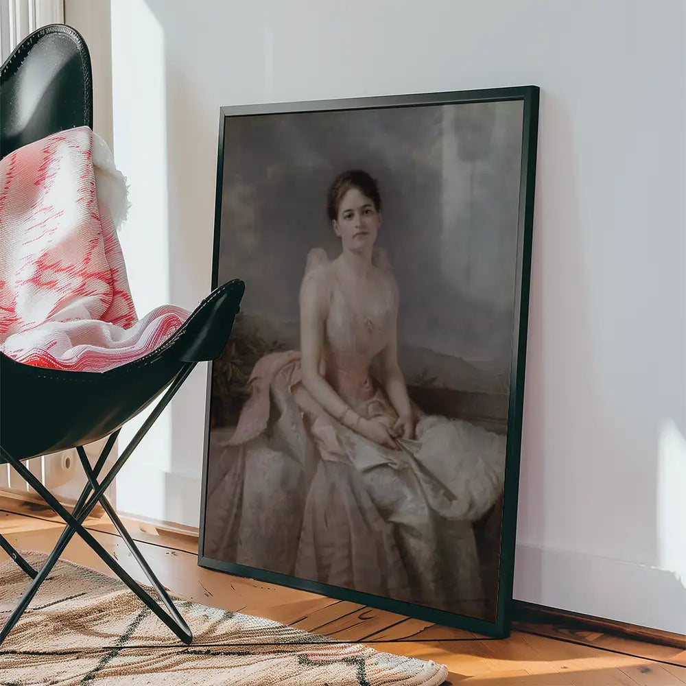 Juliette Gordon Low by Edward Hughes - Art Print Mockup 2