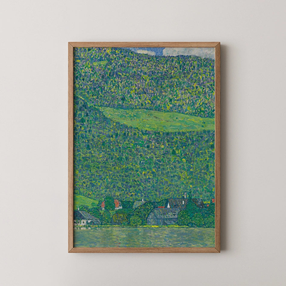 Litzlberg am Attersee by Gustav Klimt - Fine Art Print