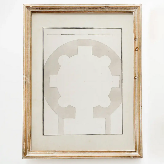 Pietro Paolo Coccetti - Unlabelled Plan of the Tempio della Speranza #48 poster print