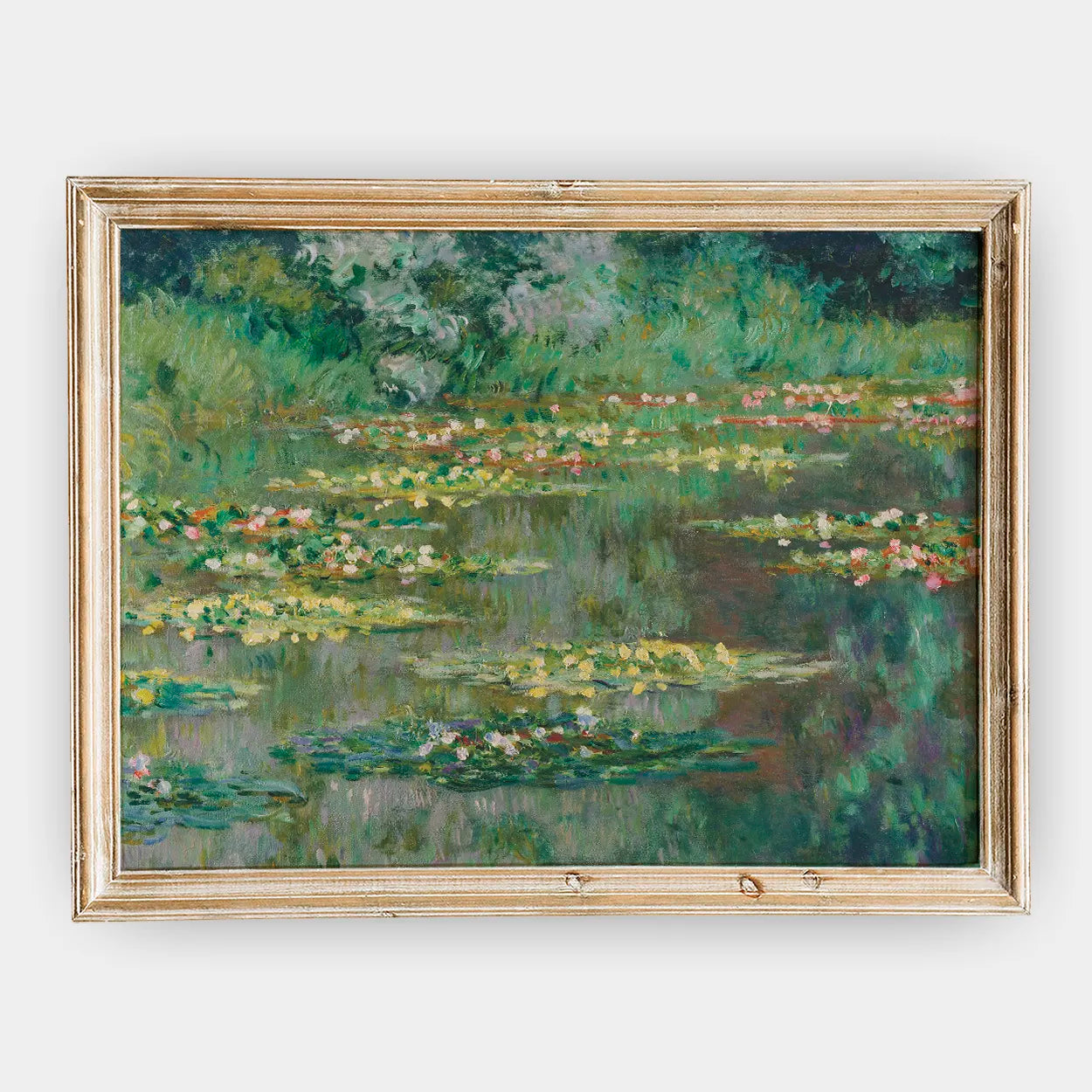 Claude Monet - Le Bassin des Nympheas #37 a beautiful painting reproduction by GalleryInk.Art