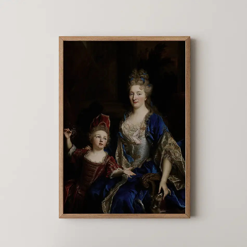 Portrait of Catherine Coustard by Nicolas de Largillière - Fine Art Print