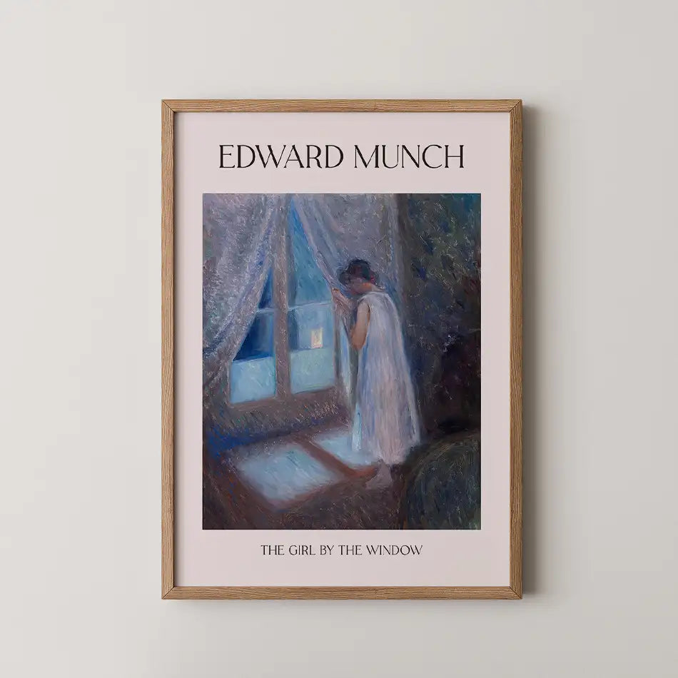 The Girl by the Window by Edvard Munch - Fine Art Print