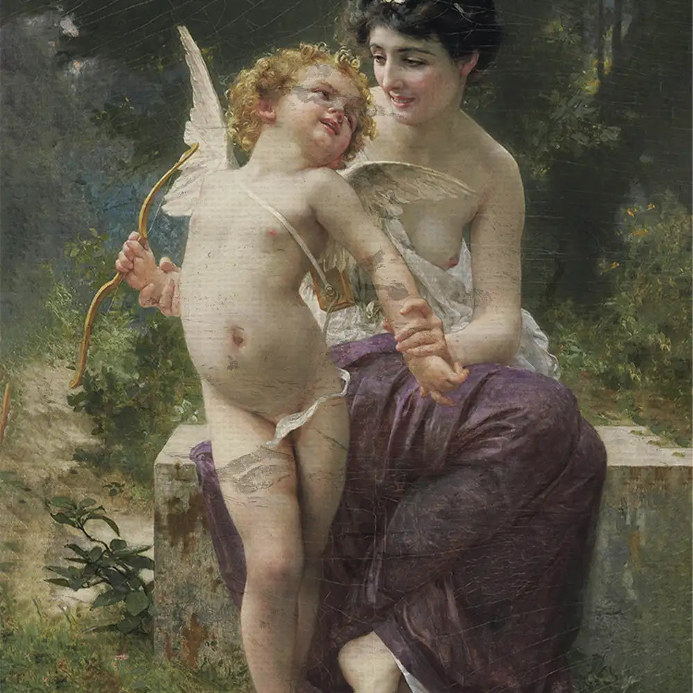 La jeunesse victorieuse by Guillaume Seignac - Final Mockup Example