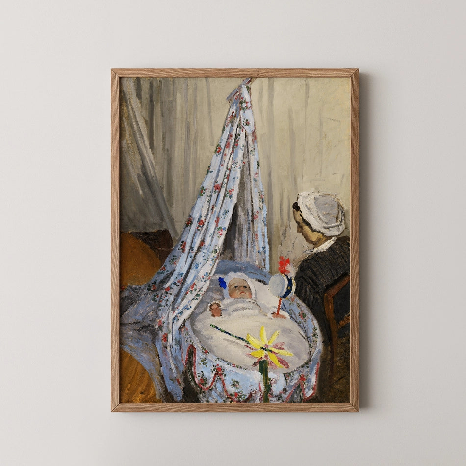 Camille with the Artist’s Son Jean by Claude Monet - Fine Art Print