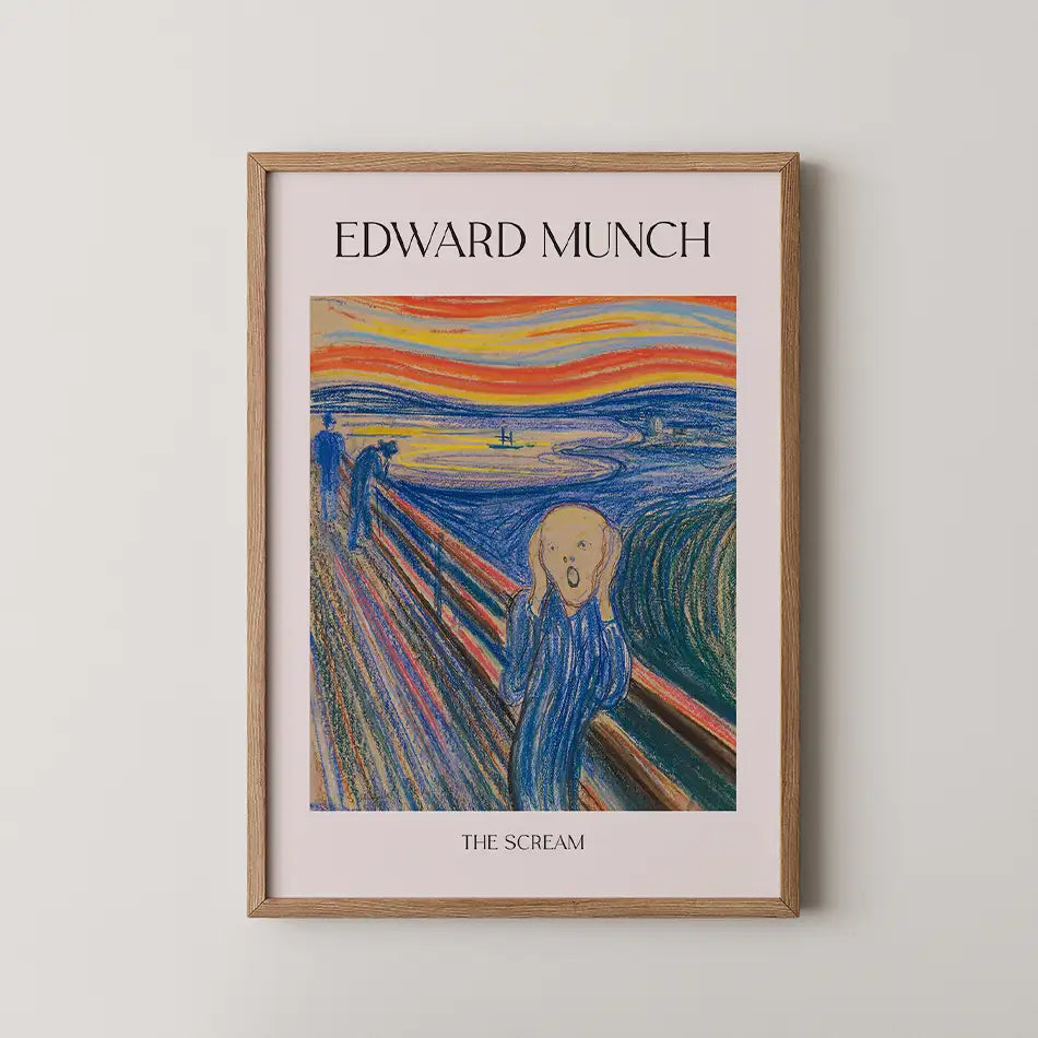 The Scream by Edvard Munch - Fine Art Print