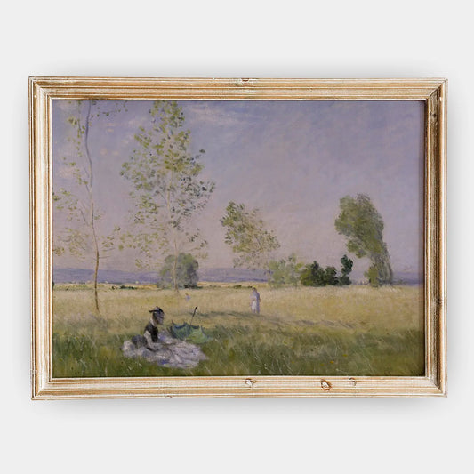 Claude Monet - Summer #164 a beautiful painting reproduction by GalleryInk.Art