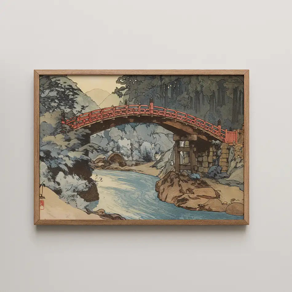 Sacred Bridge by Hiroshi Yoshida - Fine Art Print