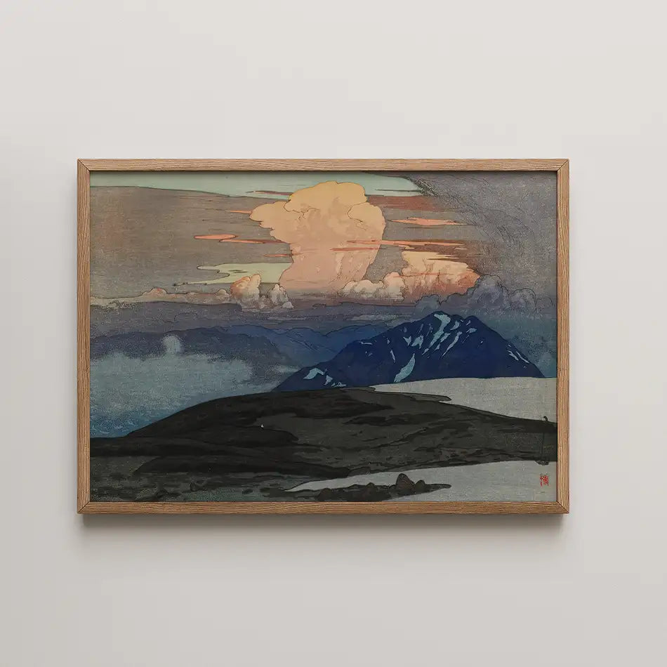 Goshikibara by Hiroshi Yoshida - Fine Art Print