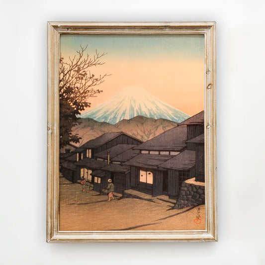 Hasui Kawase - Yui, Suruga #248 a beautiful painting reproduction by GalleryInk.Art