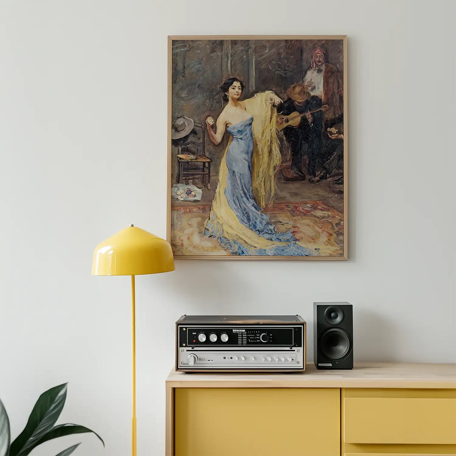 Portrait of the Dancer Marietta di Rigardo by Max Slevogt - Art Print Mockup 3