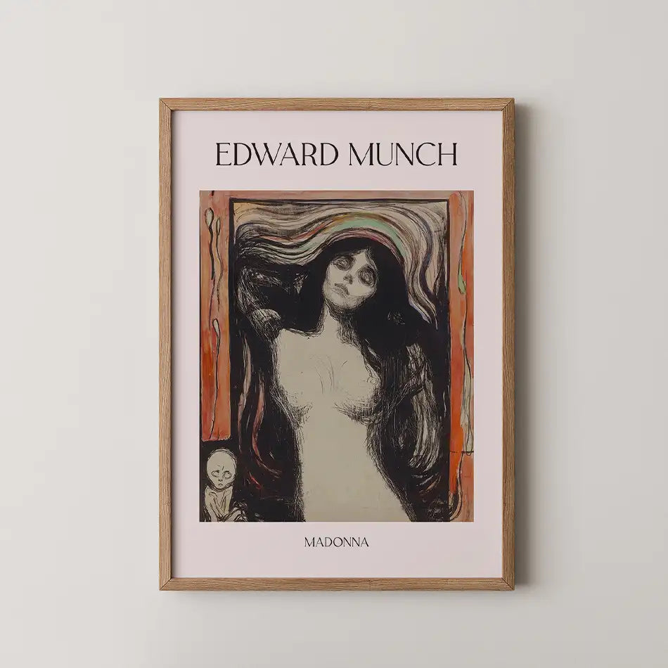 Madonna by Edvard Munch - Fine Art Print