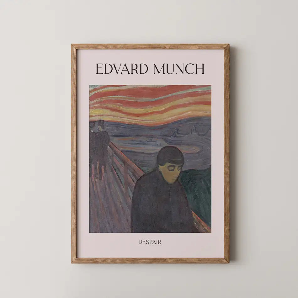 Despair by Edvard Munch - Fine Art Print