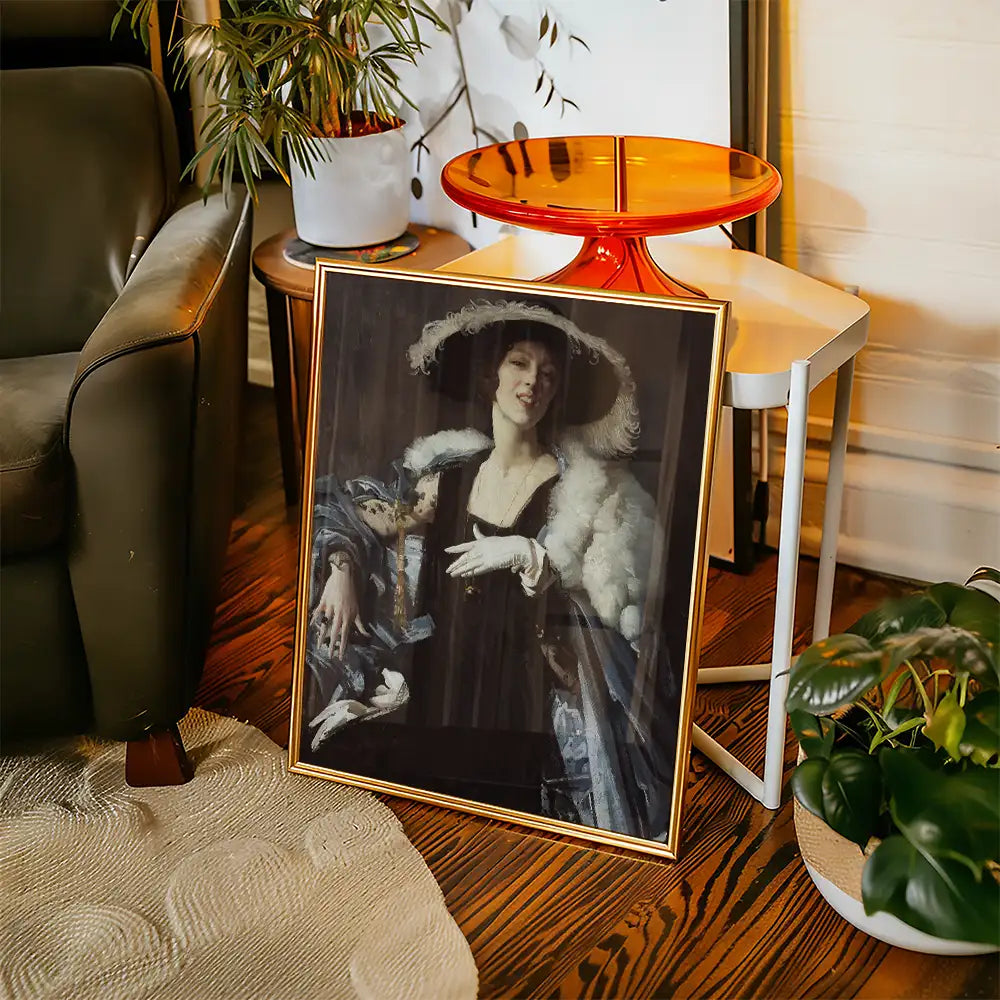 The White Glove by George Washington Lambert - Art Print Mockup 3