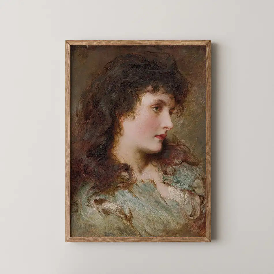 Maud Muller by George Elgar Hicks - Fine Art Print