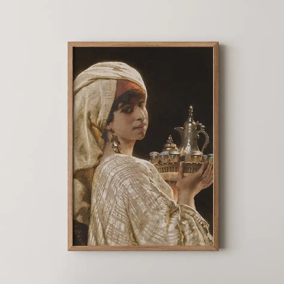 The Coffee Service by Carl Haag - Fine Art Print