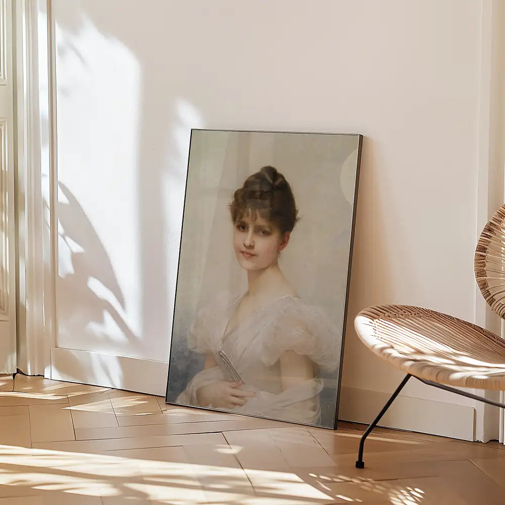 Edith Warren Miller by Jules Joseph Lefebvre - Art Print Mockup 2